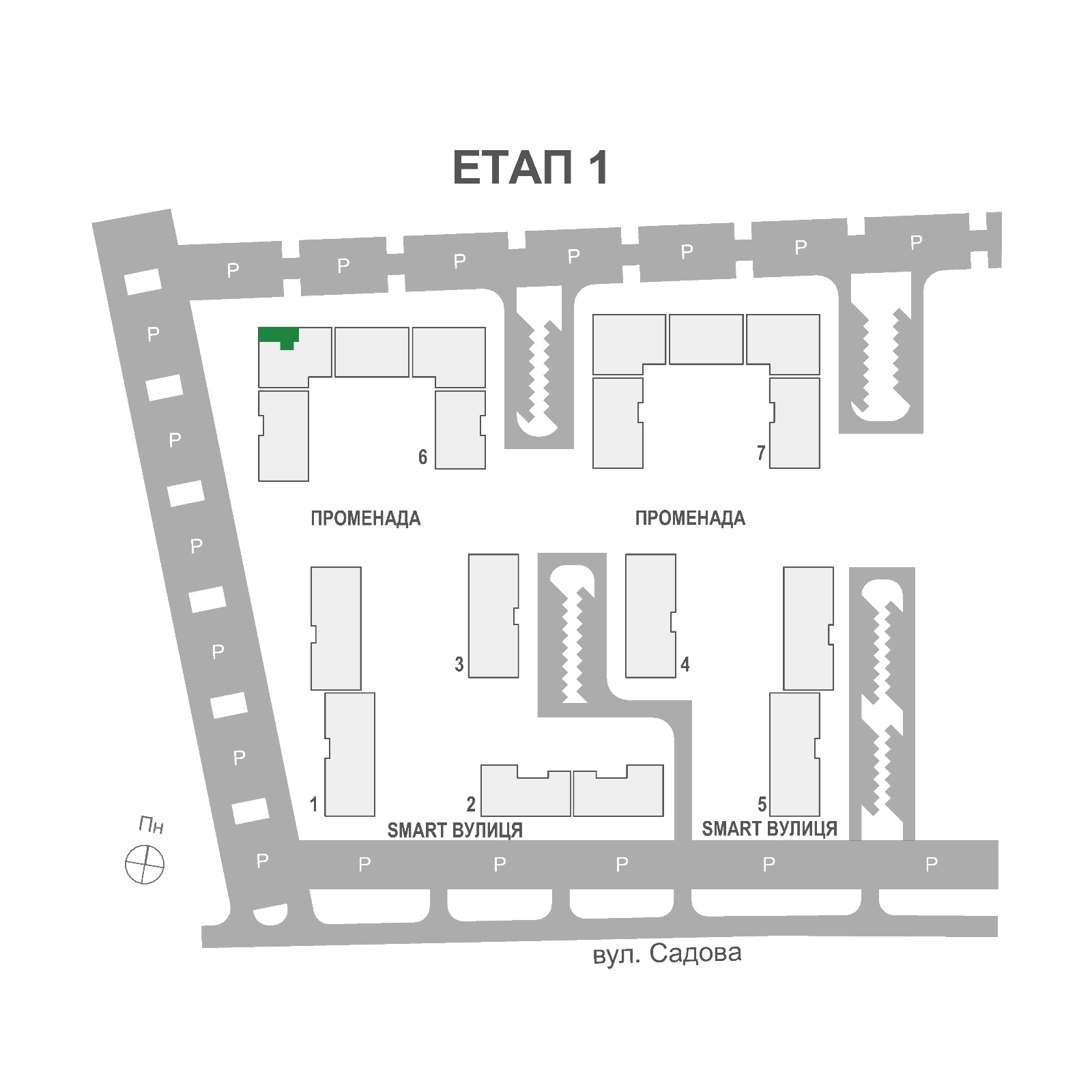 1-кімнатна квартира 45,09 м2 - Фото №1
