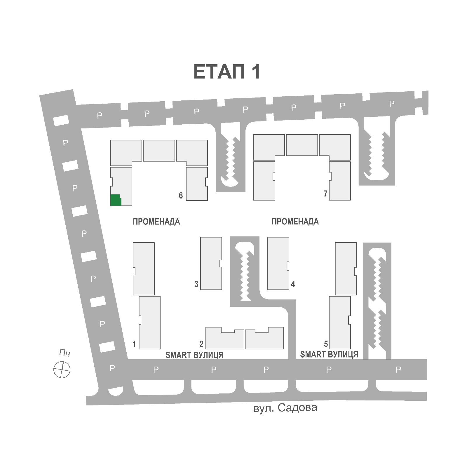 2-кімнатна квартира 60,27 м2 - Фото №1