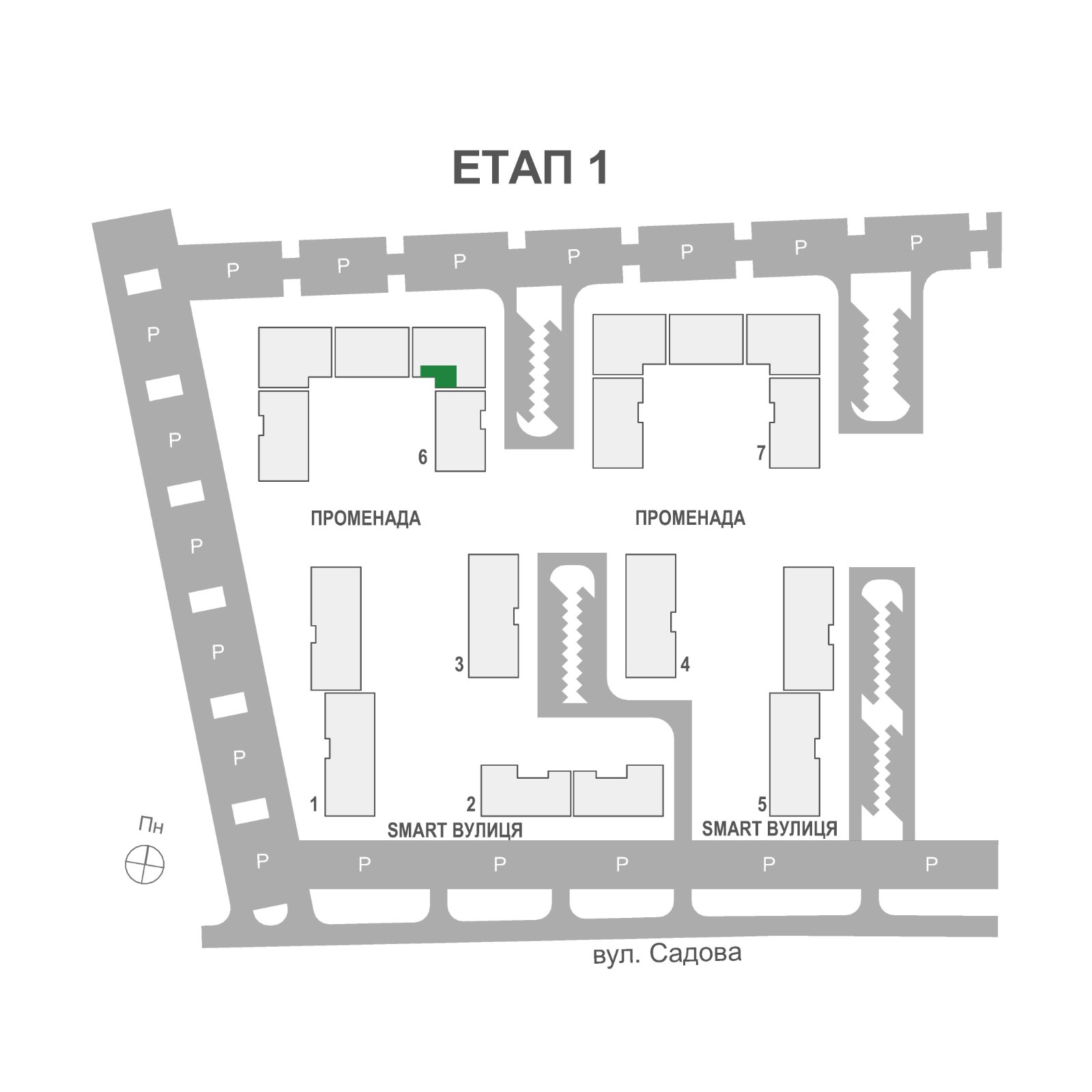 2-кімнатна квартира 53,02 м2 - Фото №1