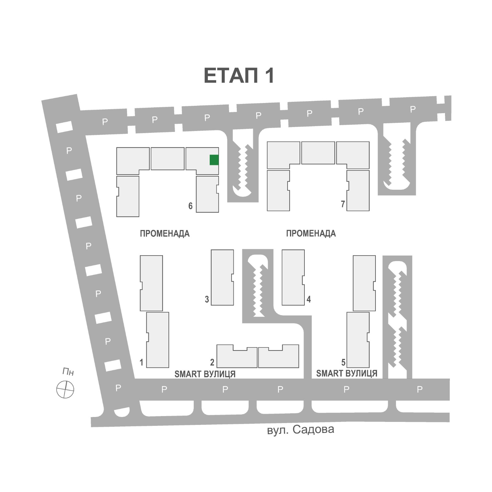 1-кімнатна квартира 37,58 м2 - Фото №1