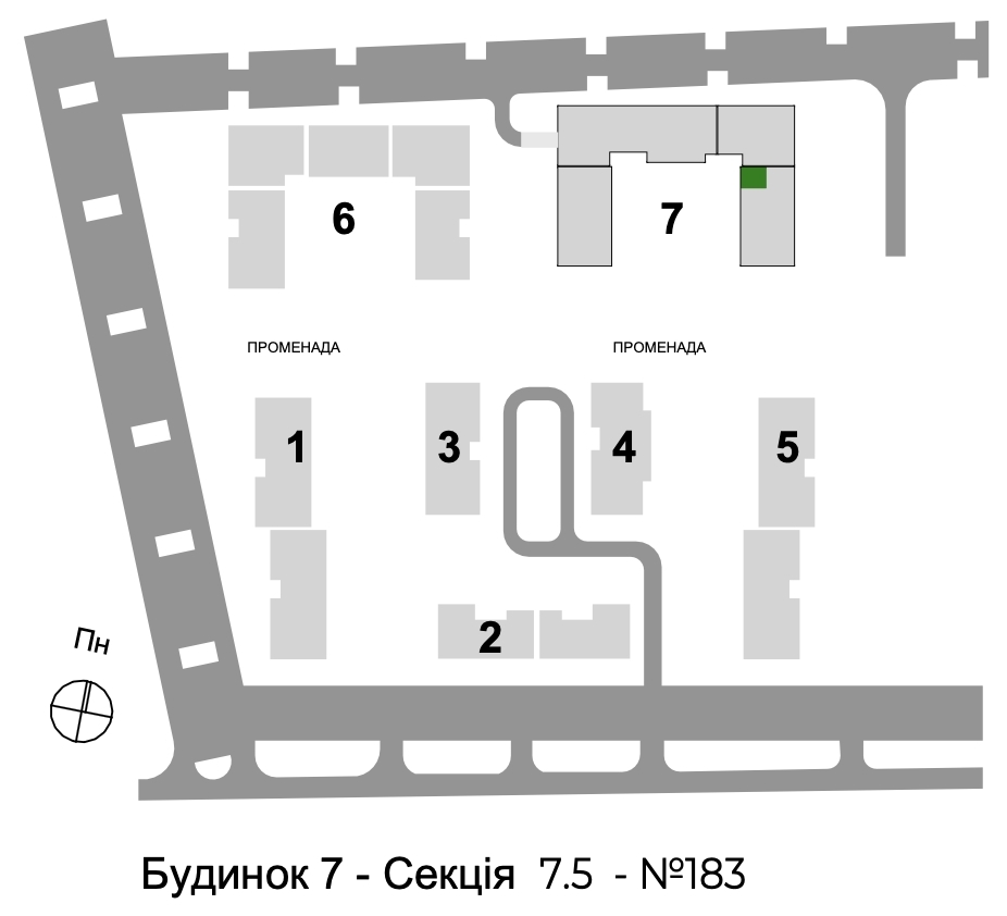 1-кімнатна квартира 38,82 м2 - Фото №1 1-кімнатна квартира 38,82 м2 - Фото №1